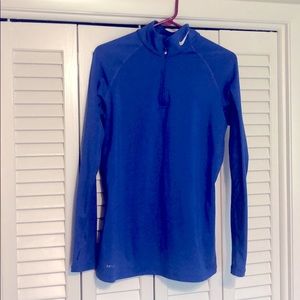 Nike pro combat half zip